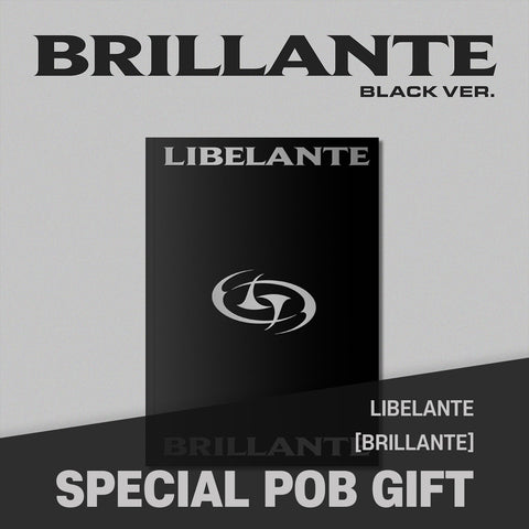 Libelante - Mini Album [BRILLANTE] BLACK Ver. / GIFT - Baro7 Best Kpop Store