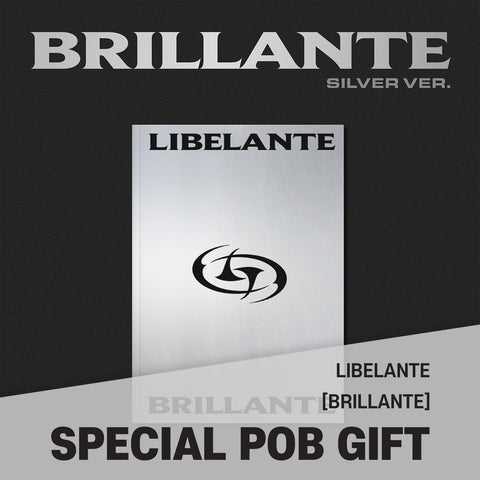 Libelante - Mini Album [BRILLANTE] SILVER Ver. / GIFT - Baro7 Best Kpop Store