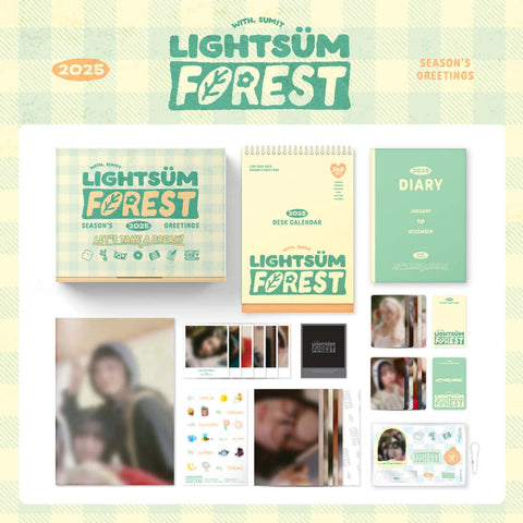 LIGHTSUM - 2025 SEASON'S GREETINGS [LIGHTSUM FOREST] - Baro7 Best Kpop Store