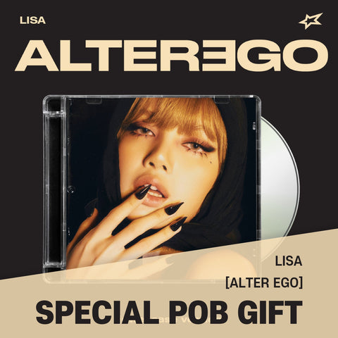 LISA - [Alter Ego] Jewel Case Ver. / GIFT - Baro7 Best Kpop Store