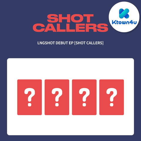 LNGSHOT - EP [SHOT CALLERS] Standard Ver. / GIFT - Baro7 Best Kpop Store