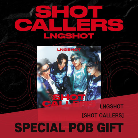 LNGSHOT - EP [SHOT CALLERS] Standard Ver. / GIFT - Baro7 Best Kpop Store