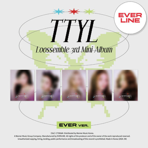 Loossemble - 3rd Mini Album [TTYL] EVER MUSIC ALBUM Ver. - Barowave Best Kpop Store