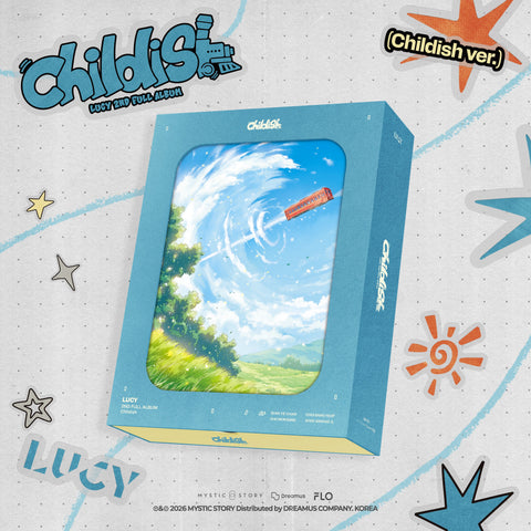 LUCY - 2nd Full Album [Childish] Childish Ver. - Baro7 Best Kpop Store