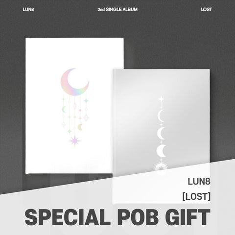 LUN8 - 2nd Single Album [LOST] DAY Ver. / LIGHT Ver. (META) / GIFT - Baro7 Best Kpop Store