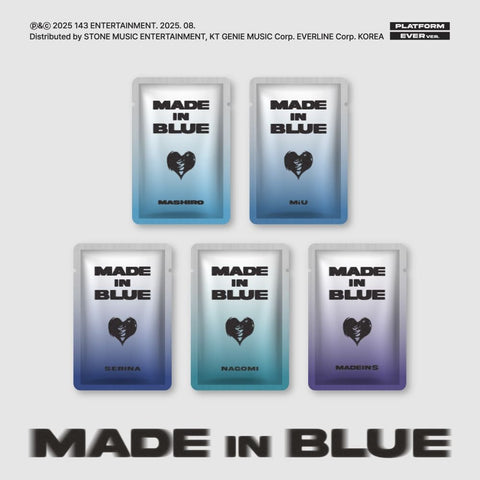 MADEIN S - [MADE in BLUE] PLATFORM EVER Ver. - Baro7 Best Kpop Store