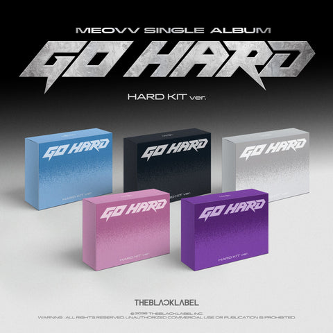 MEOVV - Single Album [GO HARD] HARD KIT Ver. - Baro7 Best Kpop Store