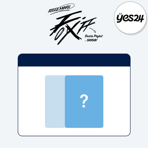MINGI (ATEEZ) - [FIX OFF Desire Project : ORIGIN] Vinyl / GIFT - Baro7 Best Kpop Store