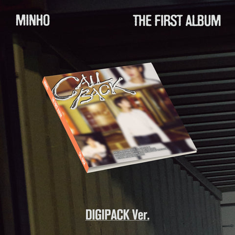 MINHO - 1st Album [CALL BACK] Digipack Ver. - Baro7 Best Kpop Store