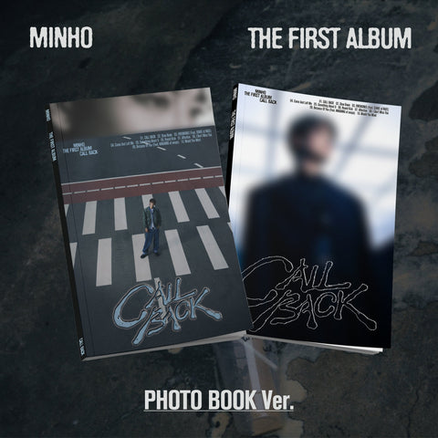 MINHO - 1st Album [CALL BACK] Photo Book Ver. - Baro7 Best Kpop Store