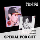 MINHO - 1st Single Album [TEMPO] / GIFT - Baro7 Best Kpop Store