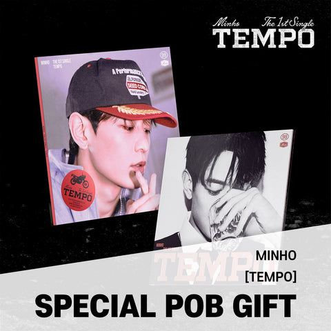 MINHO - 1st Single Album [TEMPO] / GIFT - Baro7 Best Kpop Store