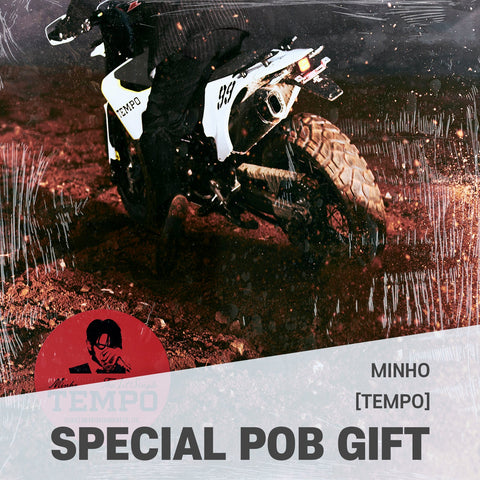 MINHO - 1st Single Album [TEMPO] / GIFT - Baro7 Best Kpop Store