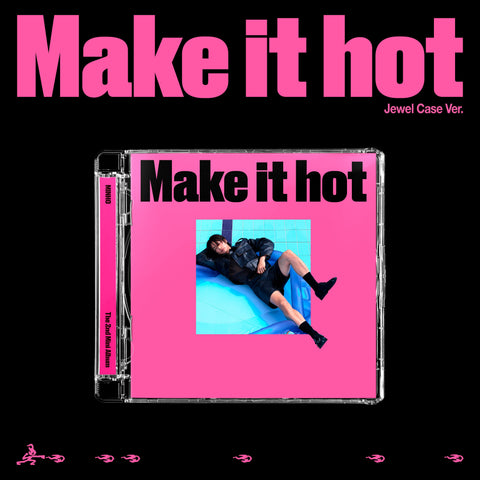MINHO - 2nd Mini Album [Make it hot] Jewel Case Ver. / GIFT - Baro7 Best Kpop Store