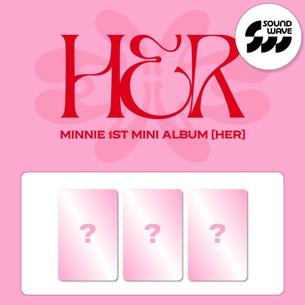MINNIE - 1st Mini Album [HER] / GIFT - Baro7 Best Kpop Store