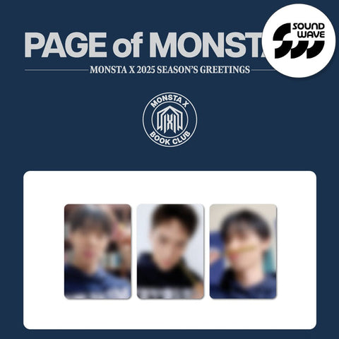 MONSTA X - 2025 SEASON'S GREETINGS [PAGE of MONSTA X] / GIFT - Baro7 Best Kpop Store