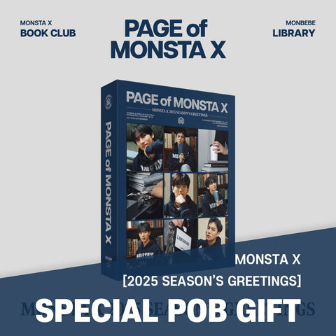 MONSTA X - 2025 SEASON'S GREETINGS [PAGE of MONSTA X] / GIFT - Baro7 Best Kpop Store