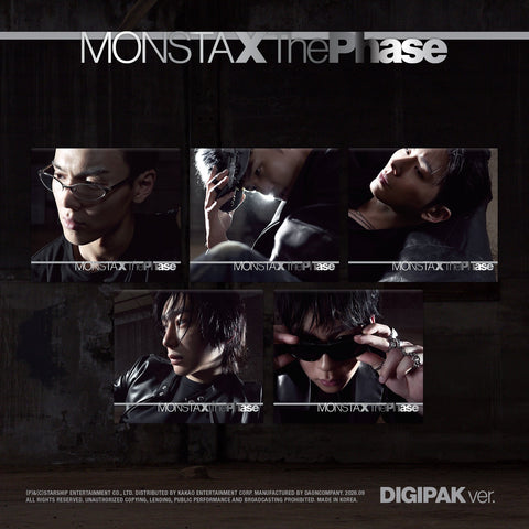 MONSTA X - EP [The Phase] DIGIPAK Ver. - Baro7 Best Kpop Store