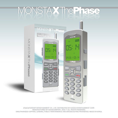 MONSTA X - EP [The Phase] MX-0514 Table Clock Ver. - Baro7 Best Kpop Store