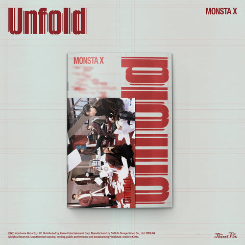 MONSTA X - [Unfold] Thirst Ver. - Baro7 Best Kpop Store