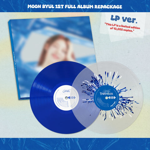 MOON BYUL - 1st Full Album Repackage [Starlit of Twinkle] (Limited LP Ver.) - Barowave Best Kpop Store