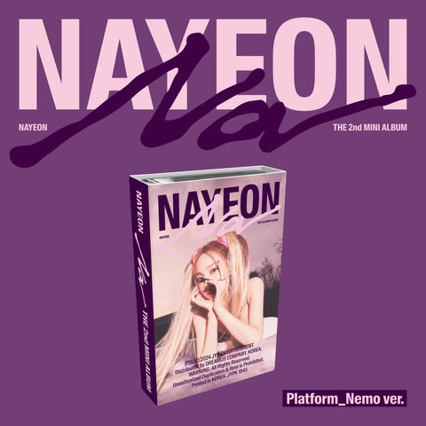 NAYEON (TWICE) - 2ND MINI ALBUM [NA] PLATFORM_NEMO Ver. - KPOPHERO