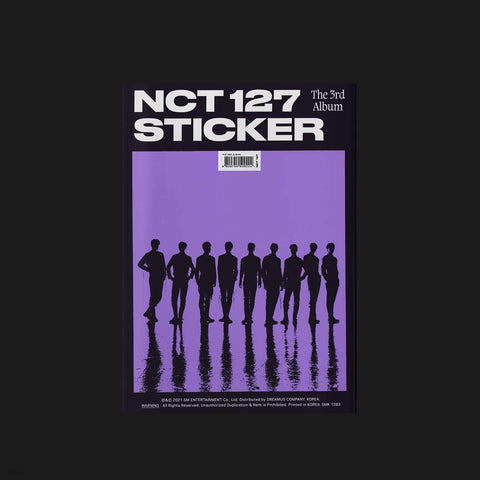 NCT 127 - STICKER [3RD ALBUM] STICKER Ver. - Baro7 Best Kpop Store