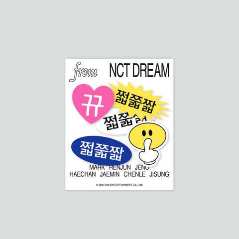 NCT DREAM - [DREAM( )SCAPE] PROMOTIONAL POPUP MD (REMOVABLE STICKER) - Baro7 Best Kpop Store