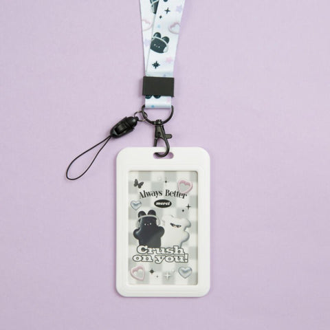 Necklace - Type Card Holder Momo - Baro7 Best Kpop Store