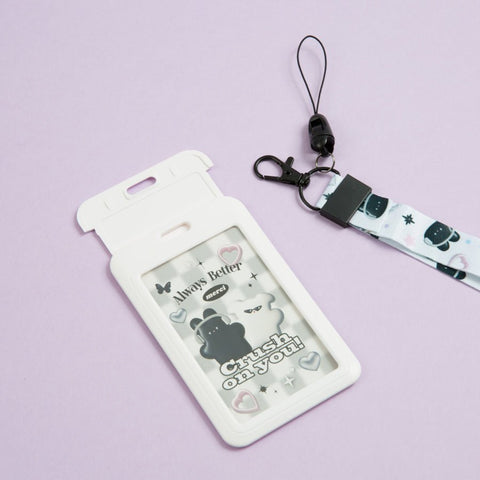 Necklace - Type Card Holder Momo - Baro7 Best Kpop Store