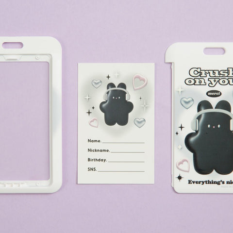 Necklace - Type Card Holder Momo - Baro7 Best Kpop Store