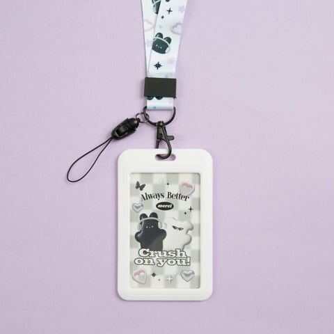 Necklace - Type Card Holder Momo - Baro7 Best Kpop Store