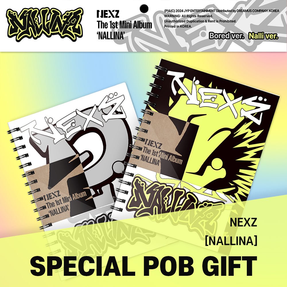 NEXZ - 1st Mini Album [NALLINA] Standard Ver. / GIFT - Baro7 Best Kpop ...