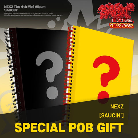 NEXZ - 4th Mini Album [SAUCIN'] / GIFT - Baro7 Best Kpop Store