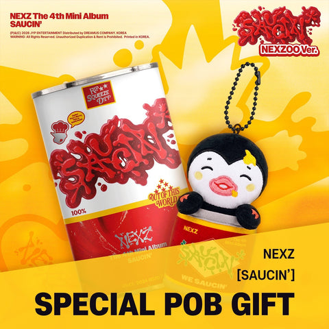 NEXZ - 4th Mini Album [SAUCIN'] NEXZOO Ver. / GIFT - Baro7 Best Kpop Store