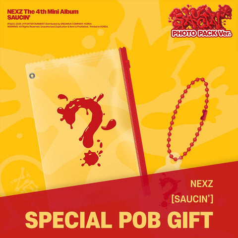 NEXZ - 4th Mini Album [SAUCIN'] PHOTO PACK Ver. / GIFT - Baro7 Best Kpop Store