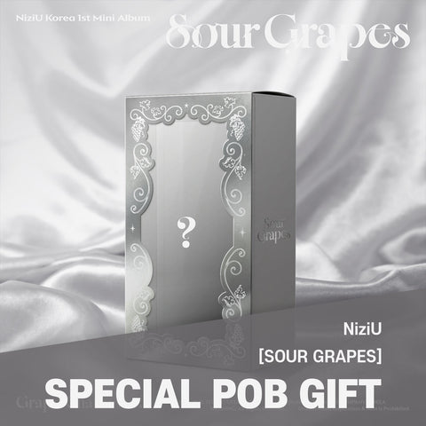 NiziU - 1st Mini Album [Sour Grapes] Grape Charm Ver. / GIFT - Baro7 Best Kpop Store