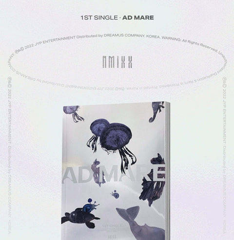 NMIXX - AD MARE [1ST SINGLE ALBUM] LIGHT Ver. - Baro7 Best Kpop Store