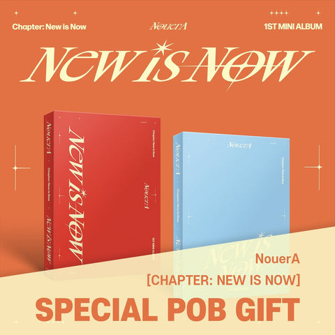 NouerA - 1st Mini Album [Chapter: New is Now] / GIFT - Baro7 Best Kpop Store