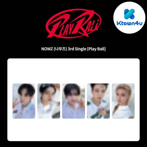 NOWZ - 3rd Single [Play Ball] GENERAL Ver. / GIFT - Baro7 Best Kpop Store