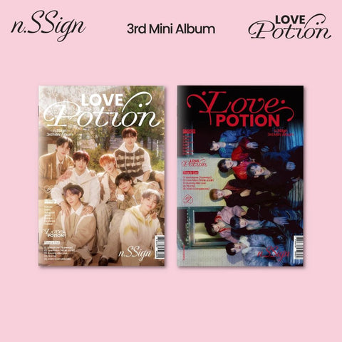 n.SSign - 3rd Mini Album [Love Potion] - Baro7 Best Kpop Store