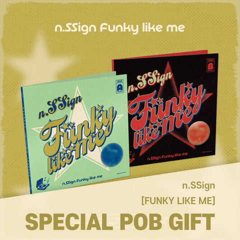 n.SSign - [Funky like me] / GIFT - Baro7 Best Kpop Store