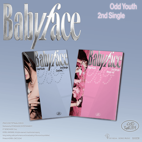 ODD YOUTH - 2nd Single [Babyface] - Baro7 Best Kpop Store
