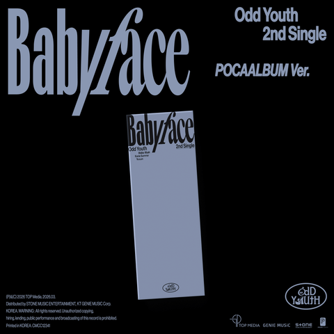 ODD YOUTH - 2nd Single [Babyface] POCA ALBUM Ver. - Baro7 Best Kpop Store