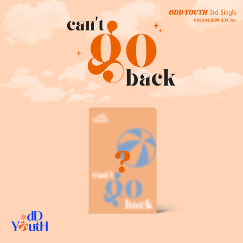 ODD YOUTH - 3rd Single [can't go back] POCAALBUM BOX Ver. - Baro7 Best Kpop Store
