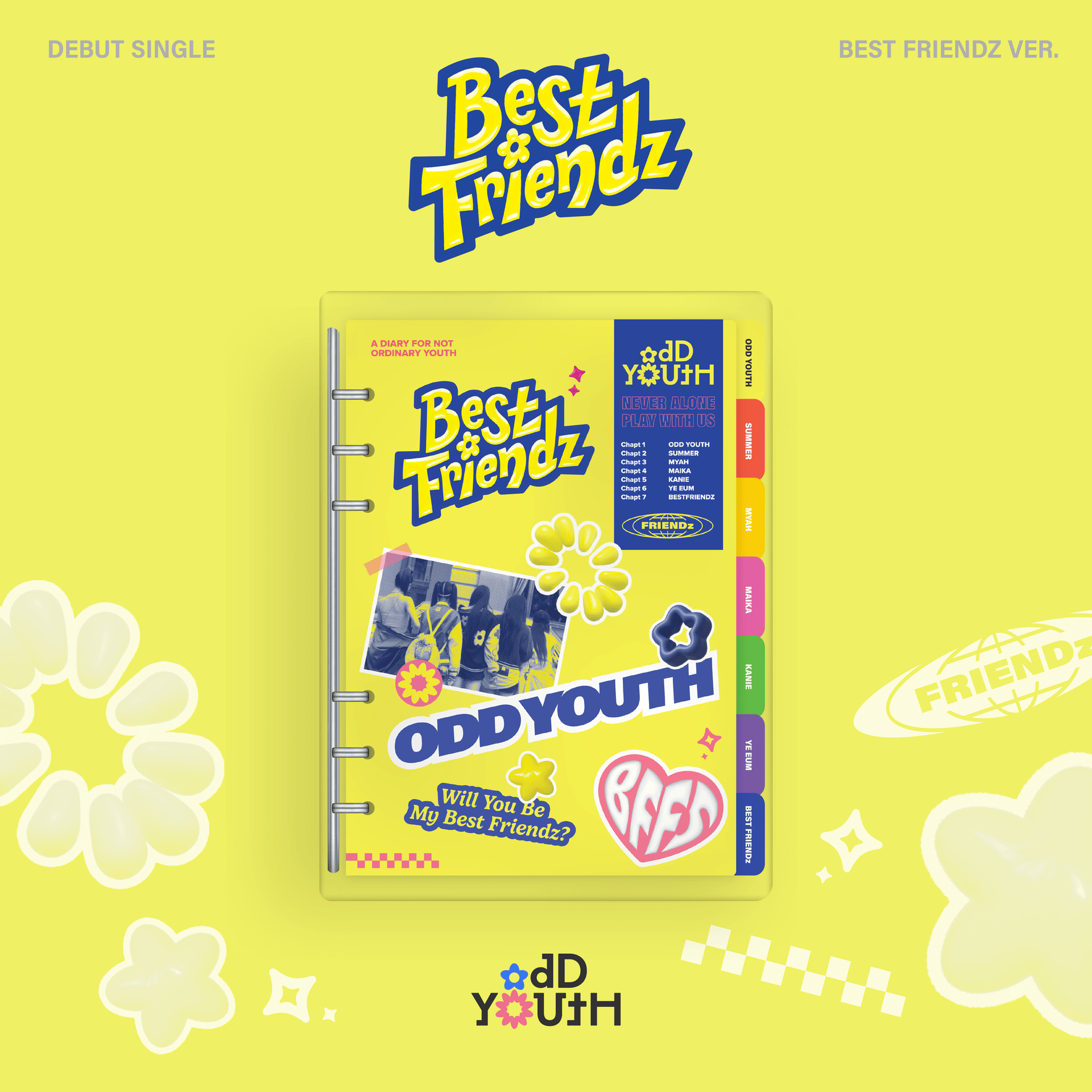 ODD YOUTH Best friends サノク トレカ マヤ odd-youth-debut-single-album-
