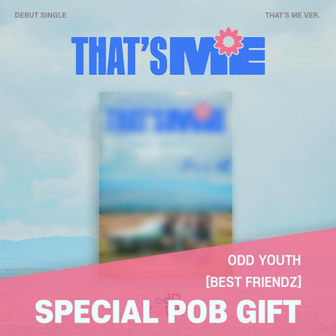 ODD YOUTH - Debut Single Album [Best Friendz] THAT'S ME Ver. / GIFT - Baro7 Best Kpop Store