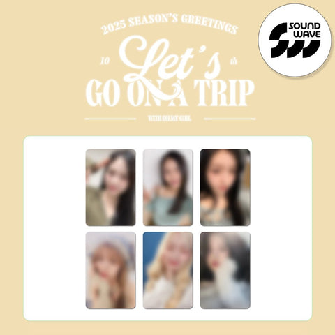 OH MY GIRL - 2025 SEASON'S GREETINGS [LET'S GO ON A TRIP] / GIFT - Baro7 Best Kpop Store