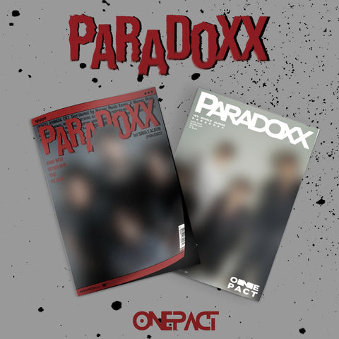 ONE PACT - 1ST SINGLE ALBUM [PARADOXX] - KPOPHERO