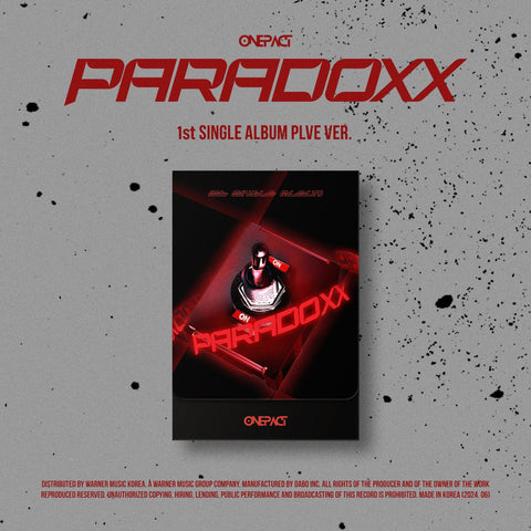 ONE PACT - 1st Single Album [PARADOXX] PLVE Ver. - KPOPHERO